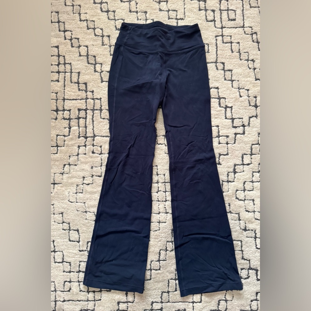 Athleta Girl M High Rise Black Flare Pants